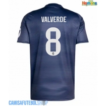 Camisa de time de futebol Real Madrid Federico Valverde #8 Replicas 2º Equipamento 2025-26 Manga Curta
